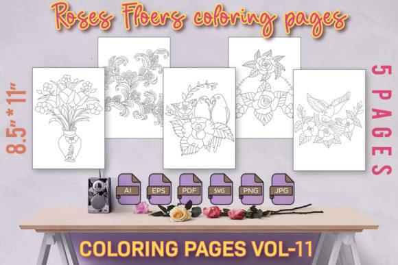 A Brand Designer’s Review of Tia and Flowers Coloring Page for Adults