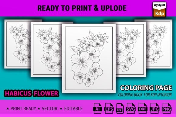 A Design Review of the Hibiscus China Rose Coloring Page