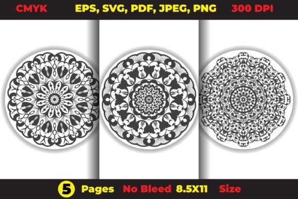 A Designer's Review: Floral Mandala Graphics for Real Projects