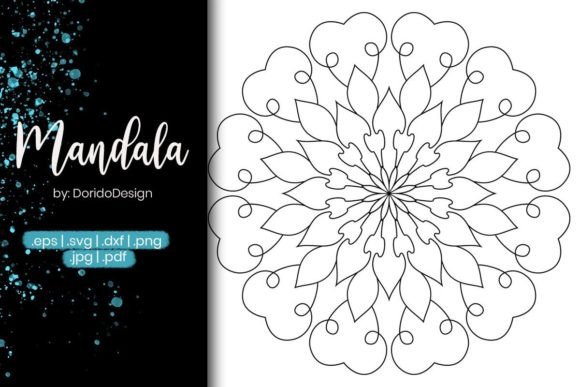 A Designer’s Real-World Take on Mandala Coloring Page Vol.9