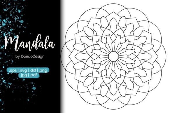 A Graphic Designer's Review of Mandala Coloring Page Vol.25 for Local Business Branding