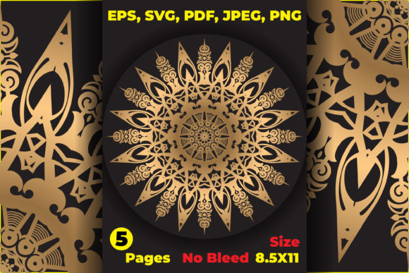 A Review of 5 Elegant Mandala Coloring Page Graphics