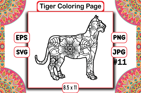 A Tiger Design Graphic: An Essential Tool for Crafters