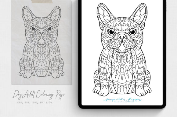Dog Adult Coloring Page: Embroidery Designer’s Review
