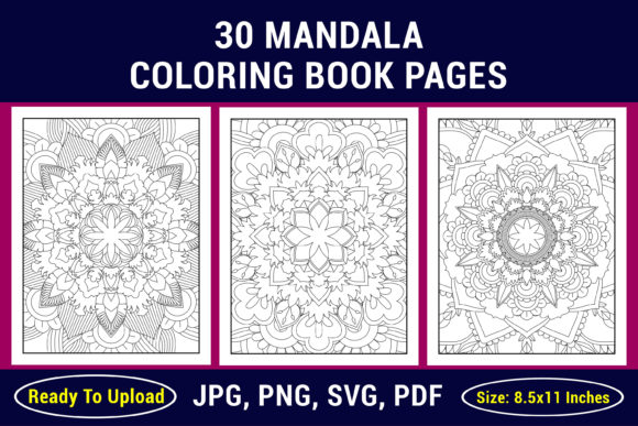 Mandalas as Graphics: A Designer's Review for Coloring Pages