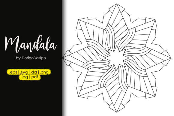 Star Mandala Vol 48 Graphics & Coloring Pages Amp